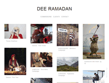 Tablet Screenshot of deeramadan.com